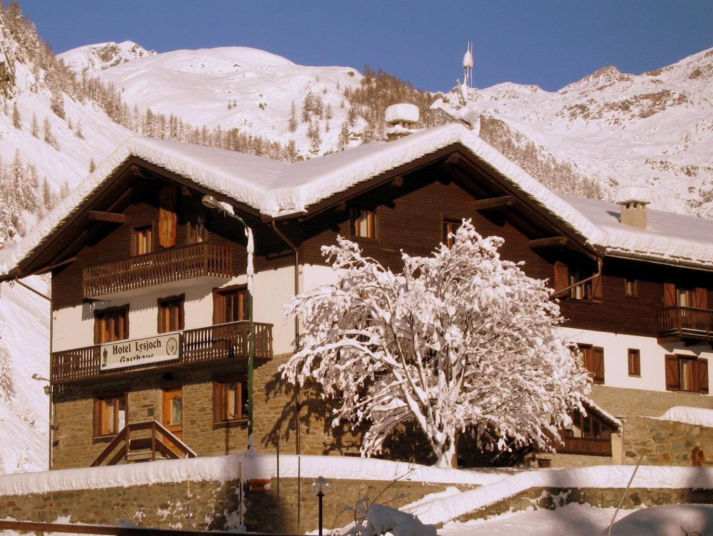 Hotel Lysjoch Gressoney-la-Trinité Exterior foto